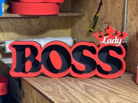 Lady boss червоно-чорна. Пінобокс 9213-00 фото