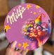 Круглий бокс "Milfa, мілфа". ДВП. 25х25х8 см 45016-00 фото 1