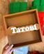 Квадрат "Татові" коричневий . Пінобокс 9305-00 фото